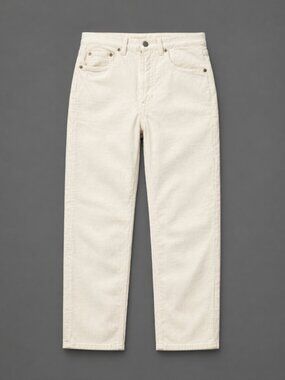 💎 2/60 Gap High Rise Cigarette Corduroy Pants Womens Size 27 4R